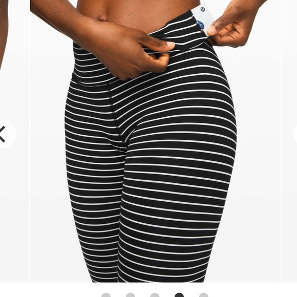 lululemon athletica Pants - Lululemon wunder under parallel stripe